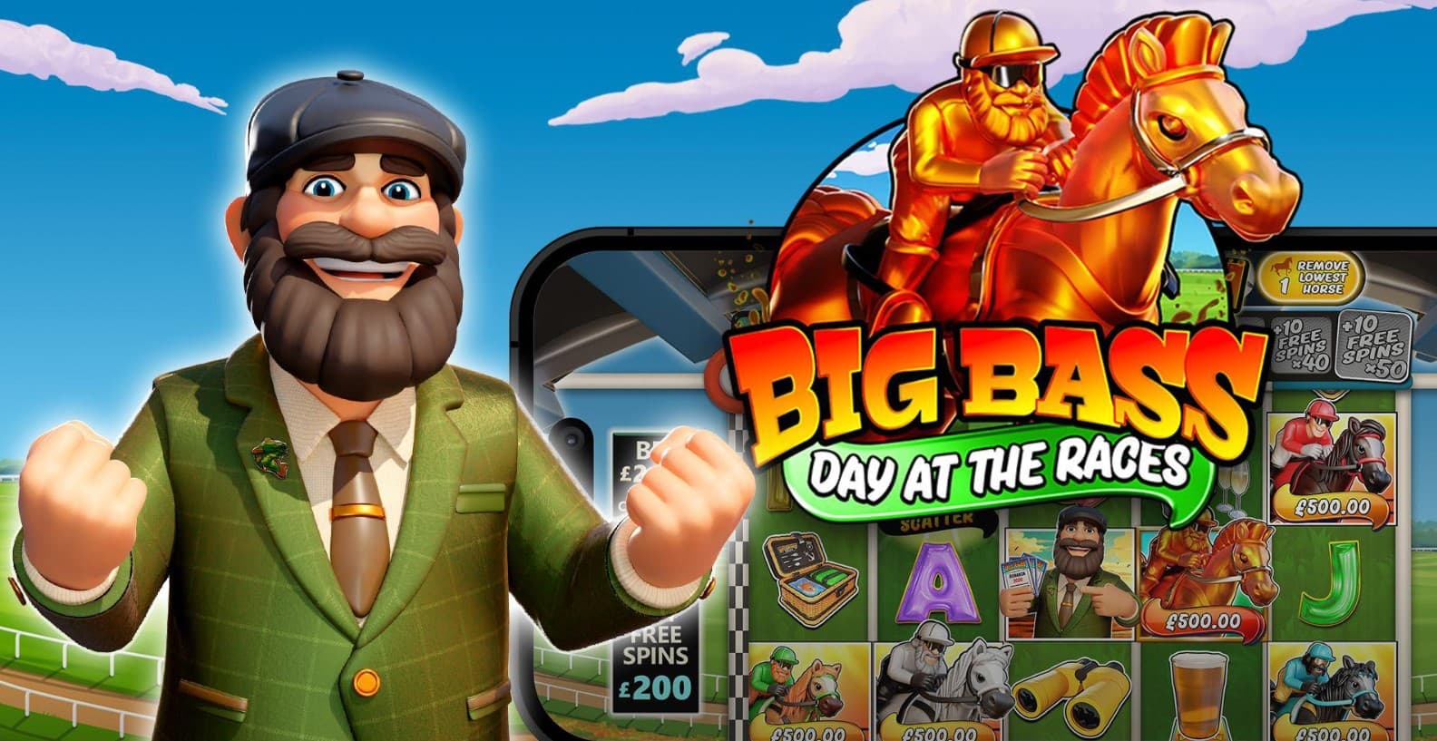 Big Bass Day at the Races: A New Slot Game by Pragmatic Play